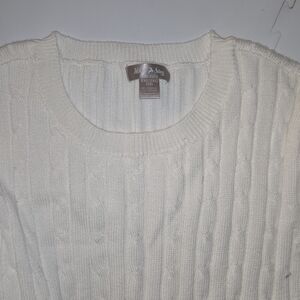 White Stag Women's Ivory Cable Knit Top